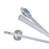 Sterile silicone Foley catheter with balloon for urinary medical use