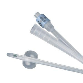 Sterile silicone Foley catheter with balloon for urinary medical use