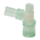 Plastic medical tubing connector for respiratory or oxygen therapy equipment