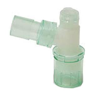 Plastic medical tubing connector for respiratory or oxygen therapy equipment