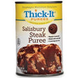 Thick-It Salisbury Steak Puree can for dysphagia, nutrition and easy-to-swallow meals