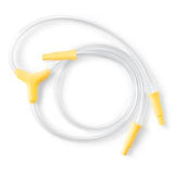 Medical Y connector tube with yellow ends for home medical supply use