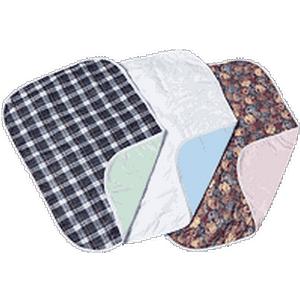 Reusable absorbent underpads with assorted patterns for incontinence care