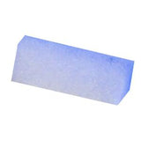 Rectangular white pumice stone for foot care and callus removal