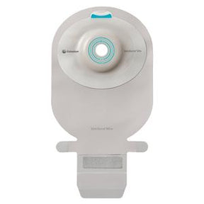 One-piece ostomy pouch with adhesive barrier for home medical supply needs