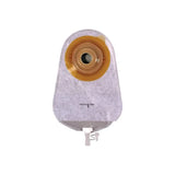 Ostomy drainable pouch with adhesive barrier and closure, medical supply product