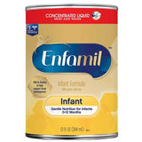 Enfamil infant formula concentrated liquid can, gentle nutrition for infants 0-12 months