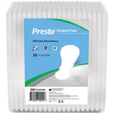 Presto Shaped Pad, Ultimate Absorbency, 16" Long