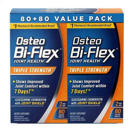 Osteo Bi-Flex Joint Health Triple Strength 80+80 value pack dietary supplement