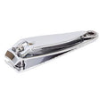 Stainless steel nail clipper for personal grooming and health care