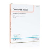 DermaFilm hydrocolloid dressing 4x4 inch medical wound care box