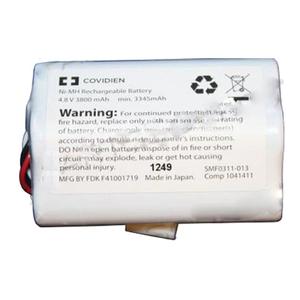 Covidien Ni-MH rechargeable medical battery with warning label and attached wires