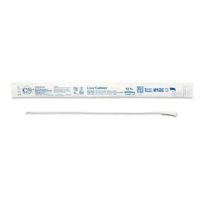 Sterile medical catheter with packaging, single-use, essential home healthcare supply