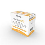 Box of Citrulline 1000 mg amino acid powder supplement for home medical supply