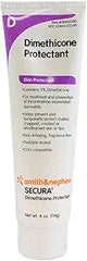 Smith & Nephew Secura Dimethicone Protectant tube for skin protection, 4 oz size.
