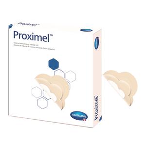 Proximel Silicone Dressing With Border, Large Sacrum