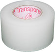 Roll of clear medical adhesive tape for wound care and secure bandage application