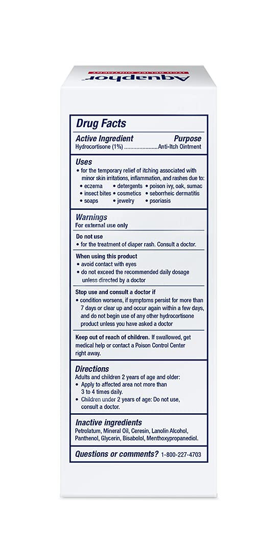 Aquaphor Itch Relief Ointment