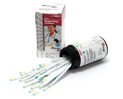 Urine Reagent Strip 2-parameter Glucose/protein (100 Strips)