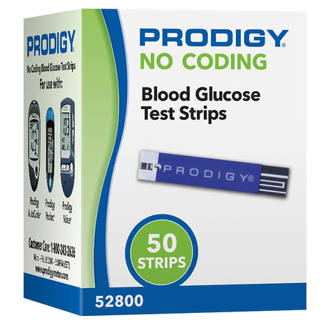 Prodigy No Coding Test Strip (50 Count)