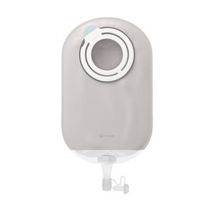 Medical ostomy pouch with closure valve for colostomy or ileostomy care