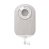 Medical ostomy pouch with closure valve for colostomy or ileostomy care