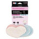Heart-shaped washable nursing pads and packaging, super soft reusable breast pads