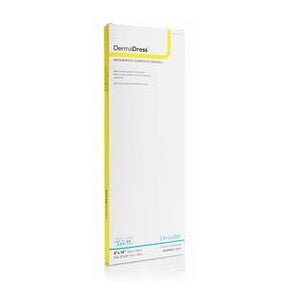 DermaDress wound dressing sterile medical supply in white retail packaging