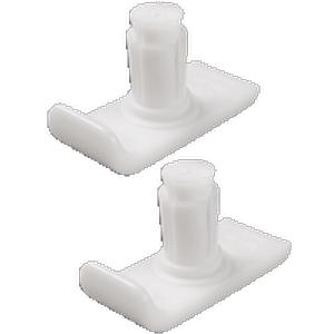 Universal Walker Ski Glides, Fits 7/8"-1",pair