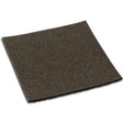 Textured dark gray medical supply pad on white background