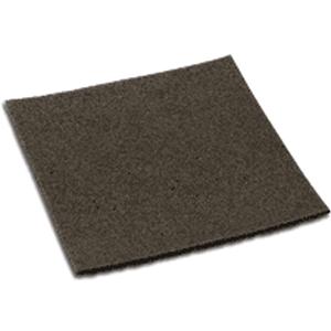 Textured dark gray medical supply pad on white background