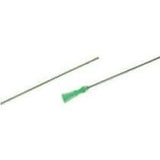 Sterile medical catheter guidewire with green hub for home care supplies