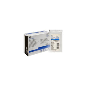 3M Steri-Strip wound closure strips box and individual sterile package on white background