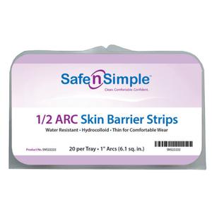 Securewear 1/2" Arc Skin Barrier Strips