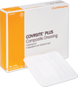 COVRSITE Plus composite dressing box with absorbent non-adherent pad visible
