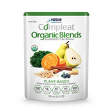 Nestlé Compleat Organic Blends plant-based tube feeding pouch, 300ml, with vegetables and fruit.