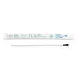 Male length sterile intermittent catheter with black tip and individual packaging