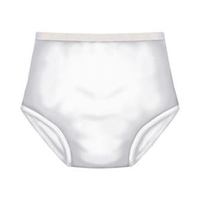 Adult incontinence underwear, white disposable absorbent brief for medical use