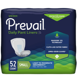 Prevail Incontinence Pant Liner, Small