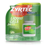 Zyrtec Allergy 24 Hour Relief Liquid Gels, 10mg, 40 Ct