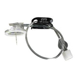 22G infusion set with needle, tubing, and luer lock connector for medical use