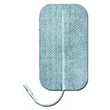 Zewa Electrotherapy Electrode, Deluxe, Rectangle, Reusable, 2" X 3.5", 4 Count
