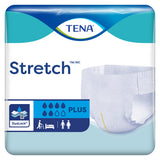 TENA Stretch Plus Incontinence Brief, Moderate Absorbency, Unisex, 2X-Large