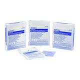 Sterile medical gauze pads in individual packaging for wound care
