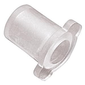 Clear plastic medical adapter fitting for home medical equipment