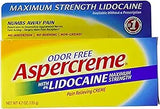 Aspercreme Creme With Lidocaine, 4.7 Oz