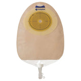 Coloplast beige one-piece ostomy bag with drainable pouch and adhesive barrier