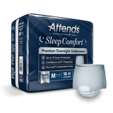Attends Sleep Comfort™ Premium Overnight Underwear, Medium