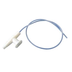 Medical extension tube with T-connector for home healthcare supplies