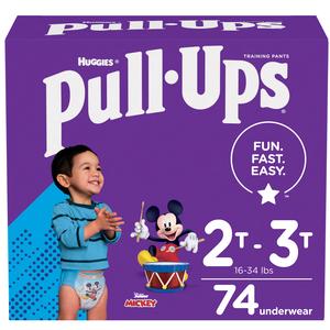 Pull-ups Learning Designs Training Pants, Boy, 2t-3t, Giga Pack